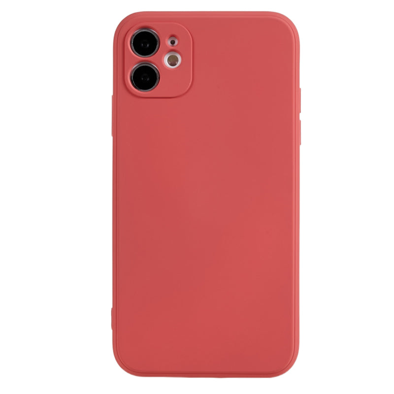 For iPhone 11 Soft TPU Rubberized Cover Fiber Lining Cushion Anti-Scratch Phone Case For iPhone 11 Soft TPU Rubberized Cover Fiber Lining Cushion Anti-Scratch Phone Case